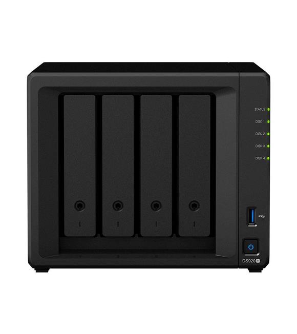 Synology DS920+ Plus (4 Yuvalı 2xge 1xesata) Nas Depolama Ünitesi