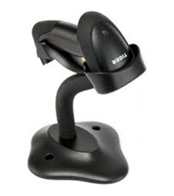 Tiger RS56 2D Bluetooth + 2.4Ghz Karekod Kablosuz Barkod Okuyucu+Credle