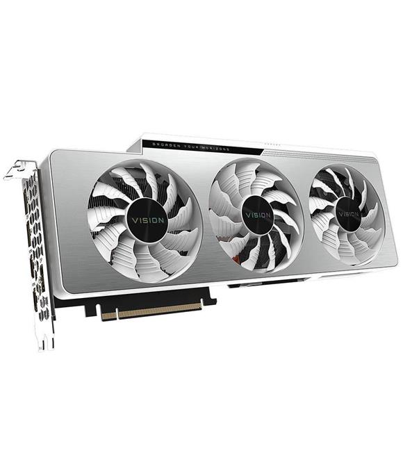 Gigabyte GeForce RTX3080Ti VISION OC 12G GDDR6X 384 Bit GV-N308TVISION OC-12GD Ekran Kartı